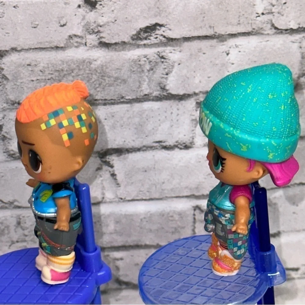 L.O.L. Surprise! LOL Surprise GLITCH & STITCH CLUBHOUSE Dolls Skateboard Hat